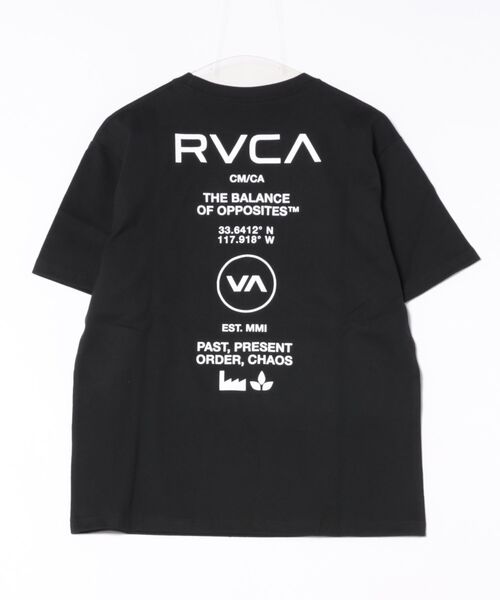 RVCA バックプリント オーバーサイズ Tシャツ RVCA tシャツ RVCA/ルーカ バックプリントTシャツ/オーバー