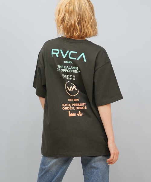 RVCA tシャツ RVCA/ルーカ バックプリントTシャツ/オーバー