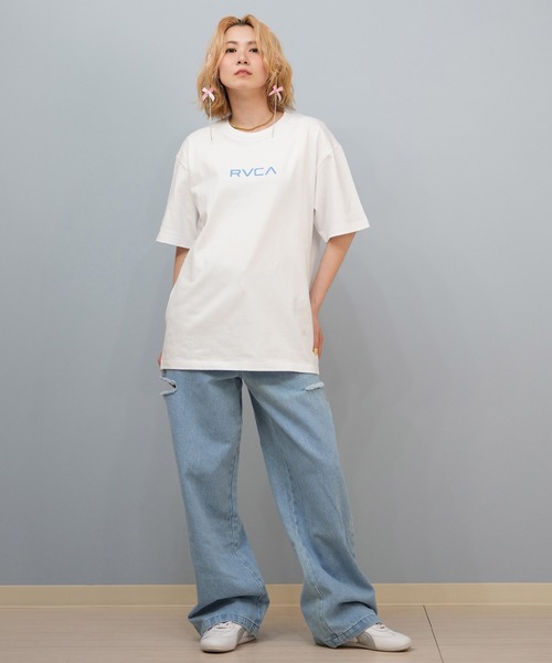 RVCA バックプリント オーバーサイズ Tシャツ RVCA tシャツ RVCA/ルーカ オーバーサイズ バックプリントT