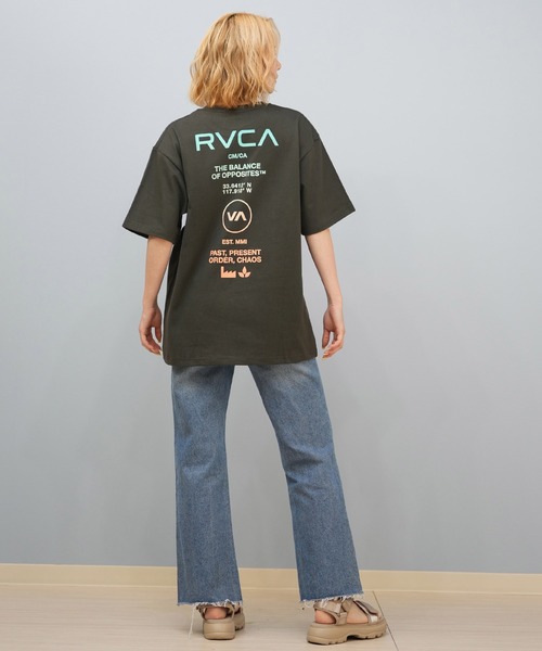 RVCA tシャツ RVCA/ルーカ バックプリントTシャツ/オーバー