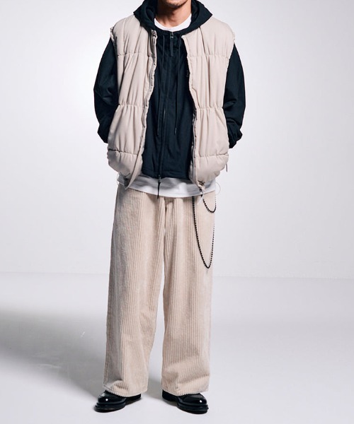 新品！WIND AND SEA PUFFER VEST 中綿ベスト WIND AND SEA（ウィンダンシー） ダウンベスト ベスト PUFFER VEST