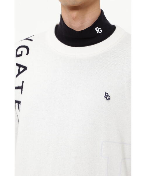 PEARLY GATES セーター ニット 「PEARLY GATES」天竺×DIAPLEX