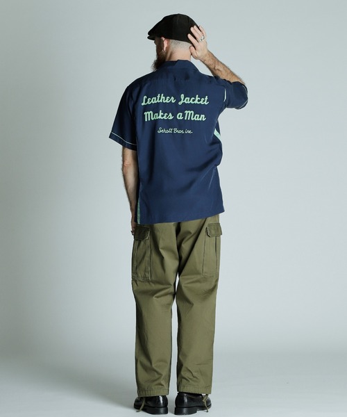 SCHOTT ボーリングシャツ ボウリングシャツ 半袖シャツ イエロー ショット 楽天市場】【セール 20％OFF】 ショット ボーリングシャツ 半袖