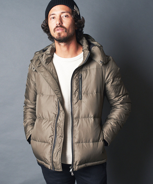 マージン アウタージャケット オリーブ 44サイズ Magine（マージン） ダウンジャケット 44 オリーブ メンズ : ZOZOTOWN