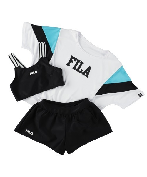 FILA三点セット FILA 水陸両用フィットネスウェア トレーニングウェア