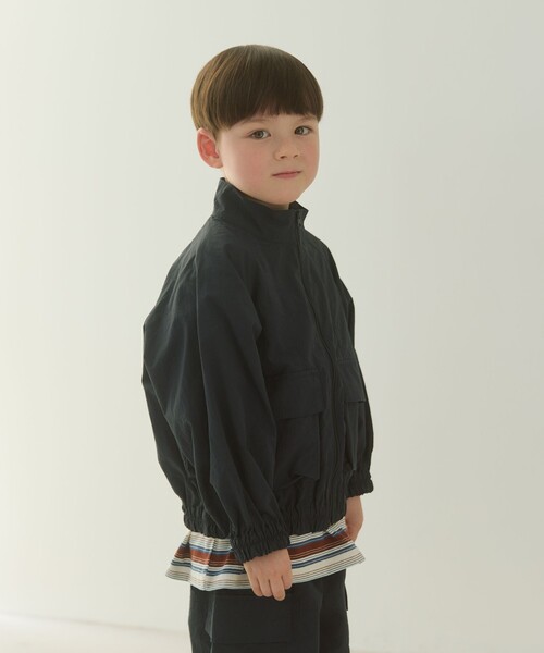 ブルゾン アウター シャカシャカ ブルゾン / キッズ  100cm-130cm - 撥水・UVカット - キッズ 子供服 男の子 女の子 | green label relaxing | 03