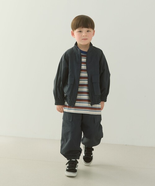 ブルゾン アウター シャカシャカ ブルゾン / キッズ  100cm-130cm - 撥水・UVカット - キッズ 子供服 男の子 女の子 | green label relaxing | 04