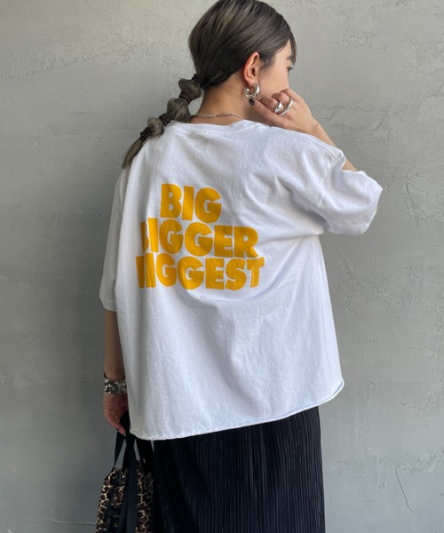 tシャツ 「FUNG/ファング」 REALITY カットオフ プリントＴシャツ レディース FUNG tシャツ 「FUNG/ファング」 REALITY カットオフ プリントT