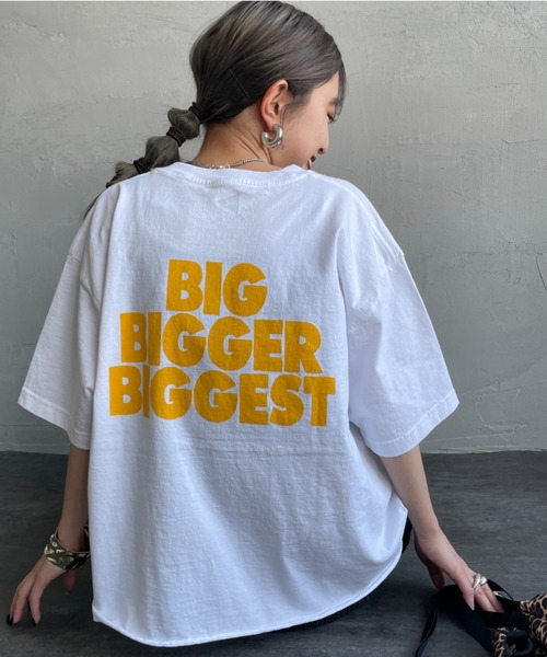 FUNG tシャツ 「FUNG/ファング」 THINK BIGGER カットオフ