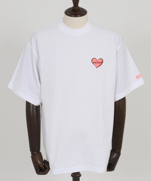 felkod（フィルコッド） tシャツ mt9507- Bumpy Heart Print Tee T