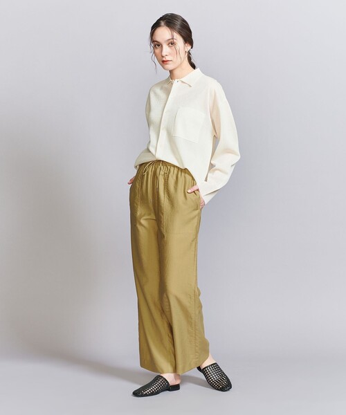 BEAUTY＆YOUTH UNITED ARROWS パンツ ツイルパッチポケット