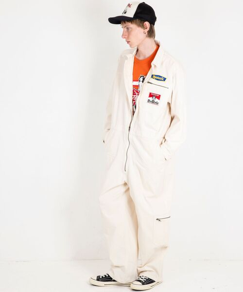 HYSTERIC GLAMOUR オールインワン SOUND AND VISIONワッペン