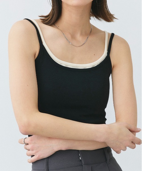 ad thie（アドティエ） カップ付き キャミソール カップ付き