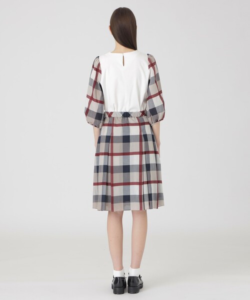 ブルーレーベルクレストブリッジ シャドークレストブリッジチェックスカート BLUE LABEL CRESTBRIDGE スカート クレストブリッジチェック