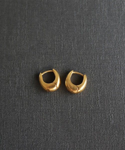 TEN. ピアス 18KGP カドル レディース メンズ : ZOZOTOWN Yahoo