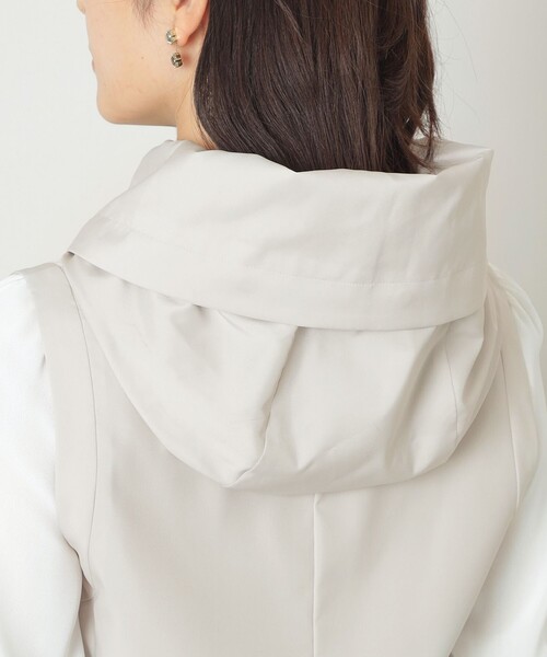 ベスト ジレ ハイカウントタフタ マルチWAY ジレ レディース TO BE CHIC ベスト ジレ ハイカウントタフタ マルチWAY