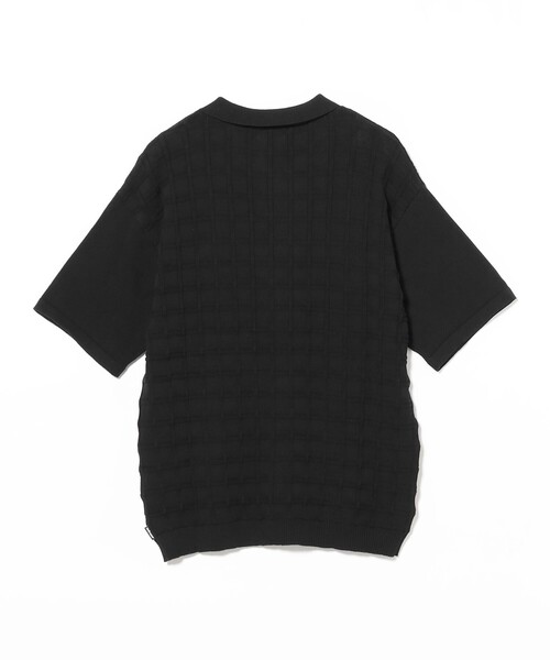 HELLRAZOR ポロシャツ / SQUARE S/S BUTTON KNIT メンズ