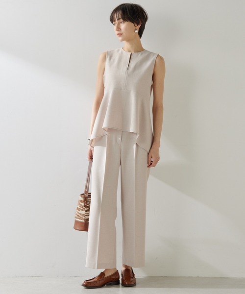 【値下げ】Whim Gazette ストレッチペプラム Whim Gazette｜ストレッチブッチャーペプラムブラウス | Rakuten