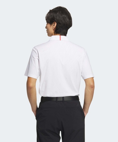 adidas - 【adidas GOLF/アディダス】軽量 シンプル半袖ポロシャツ・2XL・白 adidas - 【adidas GOLF/アディダス】軽量 シンプル半袖