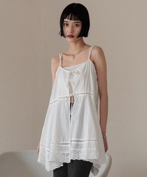 ワンピース 2WAYコットンレースミニワンピース　492572｜ZOZOTOWN Yahoo!店