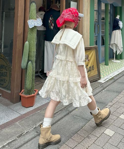 Alley Tokyo ワンピース 「リバイバル」セーラーミニワンピ : ZOZOTOWN