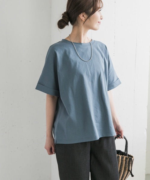 URBAN RESEARCH DOORS tシャツ 「UR TECH」コットンロール