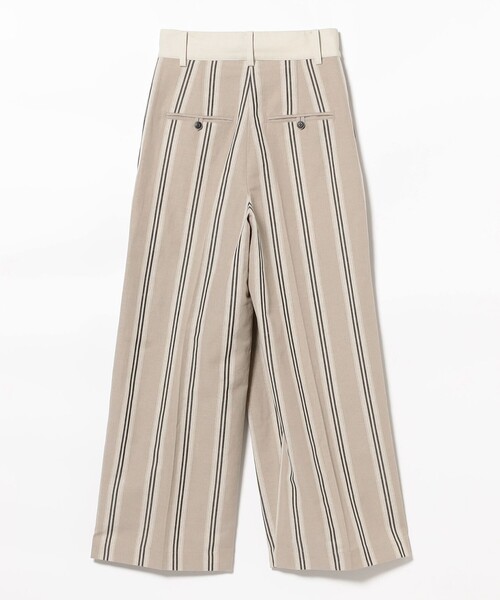 Demi-Luxe BEAMS ベージュワイドパンツ サイズ36 Demi-Luxe BEAMS（デミルクス ビームス）ハイウエスト ワイド