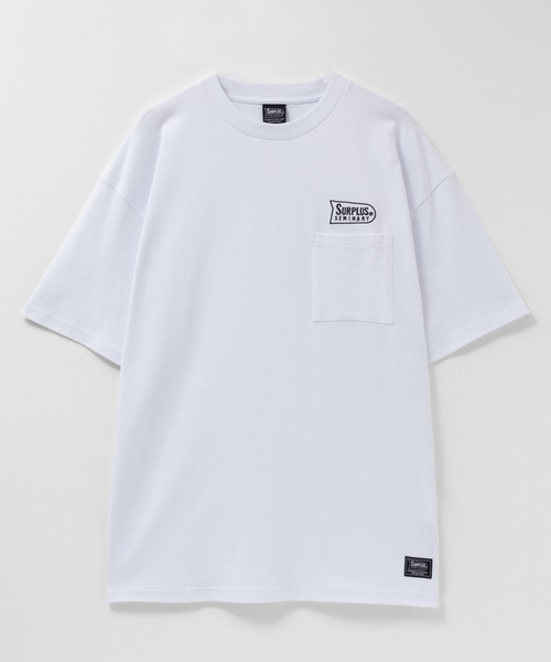 SURPLUS（サープラス） tシャツ ポケット付きTシャツ メンズ