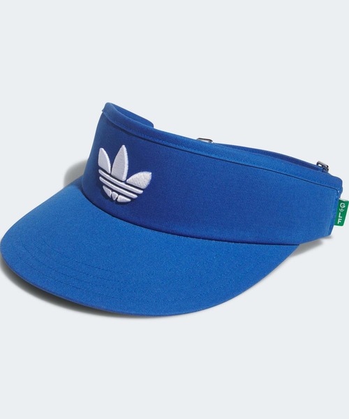 adidas アディダス・2WAYジョッキーサンバイザー 紺 ネイビー