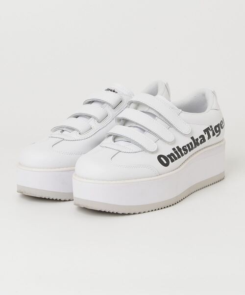 Onitsuka Tiger レザー スニーカー 23cm ブラック/ホワイト Onitsuka Tiger スニーカー ホワイト/グレー/ブラック - メルカリ
