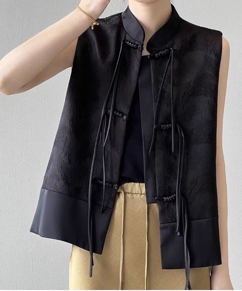 ベスト ジレ BY MALENE BIRGER ISOLT ベスト レディース URBAN RESEARCH ベスト ジレ カットワークレース刺繍ジレ