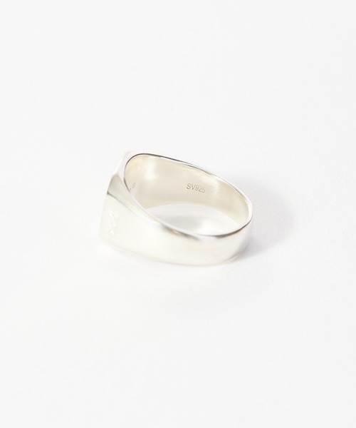 meltum（メルタム） 指輪 リング SATIN SIGNET RING メンズ レディース