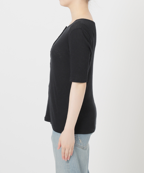 FRAMeWORK tシャツ スラブシアーテレコヘンリーS/S-Tee