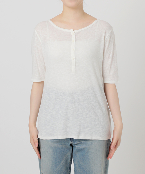 FRAMeWORK スラブシアーテレコヘンリーS/S-Tee スラブシアーテレコヘンリーS/S-Tee（Tシャツ／カットソー