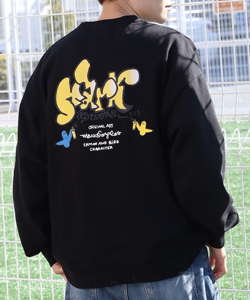 「Mark Gonzales」 スウェットカットソー L グレー メンズ_画像8