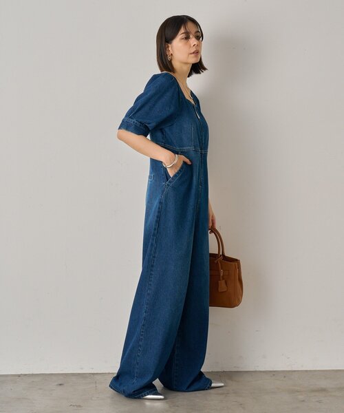LOUNGEDRESS デニムオールインワン デニムオールインワン（サロペット/オーバーオール