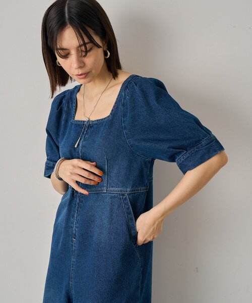 デニムオールインワン | LOUNGEDRESS(ラウンジドレス)レディース