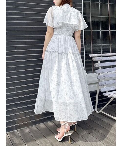 【タグ付き】【7月末迄‼️】dazzlin ワンピース dazzlin ワンピース 「WEB限定追加」Watercolorflowerワンピース
