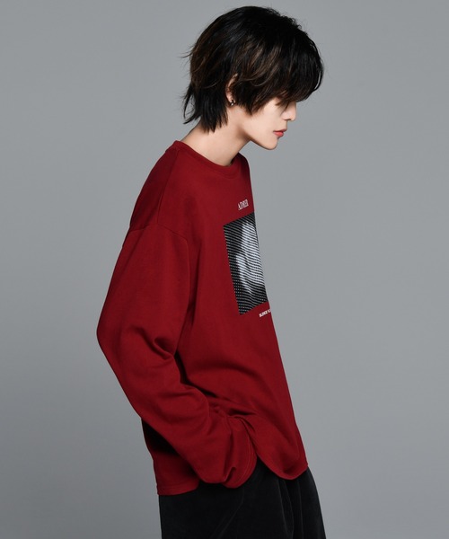 「ADRER」 長袖Tシャツ MEDIUM ホワイト メンズ