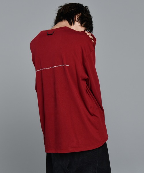 「ADRER」 長袖Tシャツ MEDIUM ホワイト メンズ