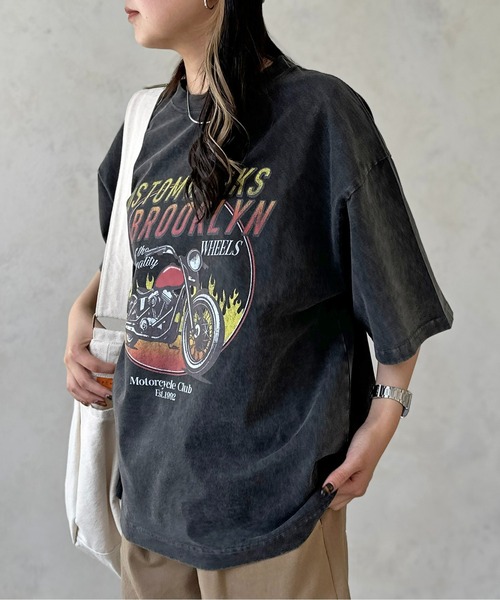 「CPCM」 半袖Tシャツ MEDIUM ブラック系その他2 メンズ