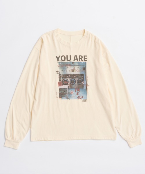MAISON SPECIAL tシャツ Laundry Photo Long Sleeve T-shirt