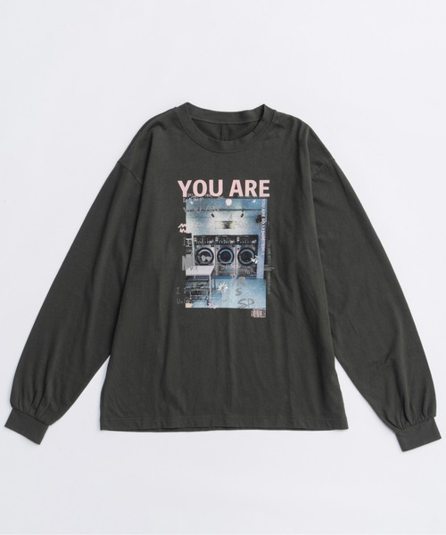 MAISON SPECIAL ロンT MAISON SPECIAL tシャツ Drawing Long Sleeve T-shirt
