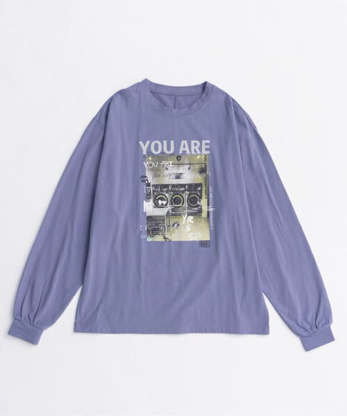 MAISON SPECIAL 長袖Tシャツ MAISON SPECIAL tシャツ Laundry Photo Long Sleeve T-shirt