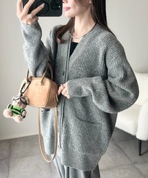 UN3D. Vネック オーバー ロング カーディガン UN3D. Vネック オーバー ロング カーディガン - メルカリ