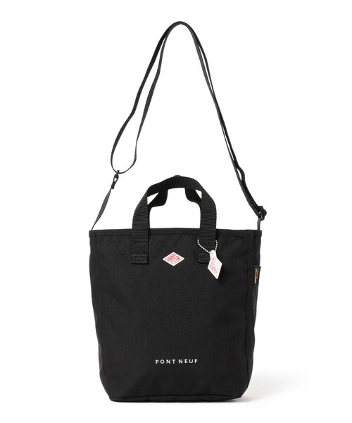 DANTON ブラックトートバッグ Danton トートバッグ 「DANTON/ダントン」 コットンキャンバス