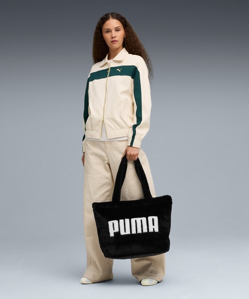 PUMA（プーマ） トートバッグ ウィメンズ UP FAUX ファー ショッパー
