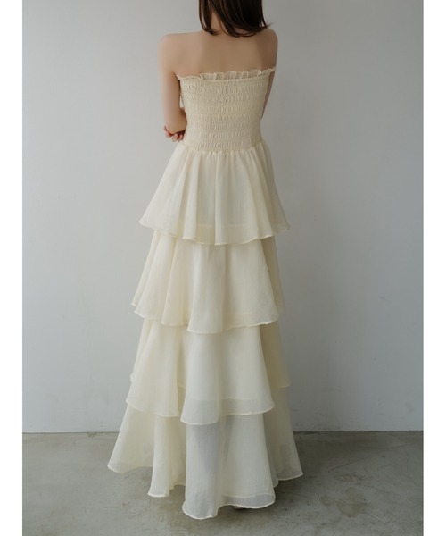celon ドレス frilly tiered dress : ZOZOTOWN Yahoo!店 - 通販