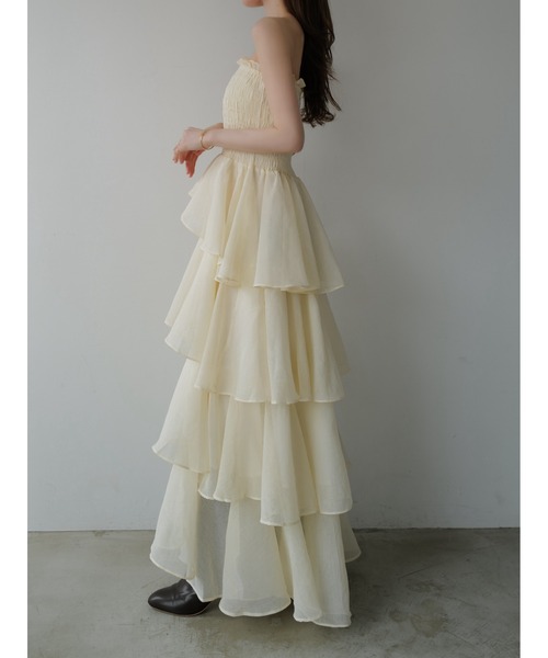 celon ドレス frilly tiered dress : ZOZOTOWN Yahoo!店 - 通販 celon ドレス frilly tiered dress : ZOZOTOWN Yahoo!店 - 通販