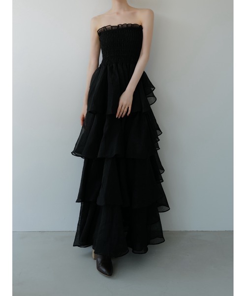celon ドレス frilly tiered dress : ZOZOTOWN Yahoo!店 - 通販